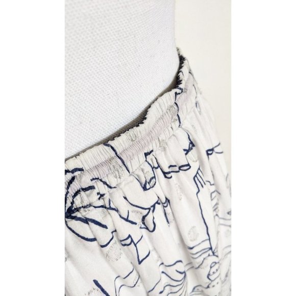 Gorman X Monika Forsberg Elephant Tea Party Midi Skirt Size 8 - Picture 6 of 12